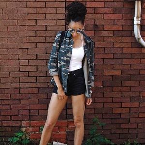 Forever 21 Camo Utility Jacket